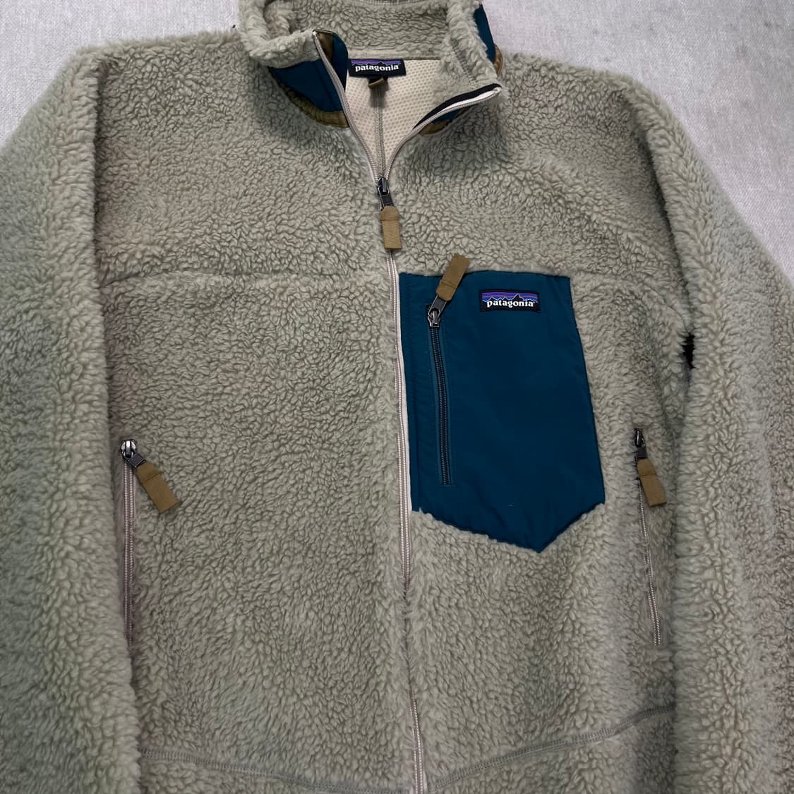 100 파타고니아 레트로 X 펠리컨 그린 플리스 자켓 상품이미지2