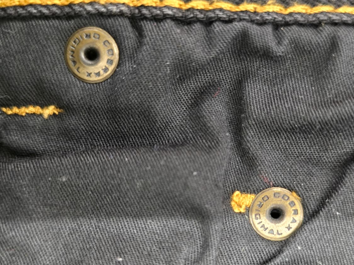 생로랑 찢청 블랙청바지.  싸이즈 32~33
 상품이미지8