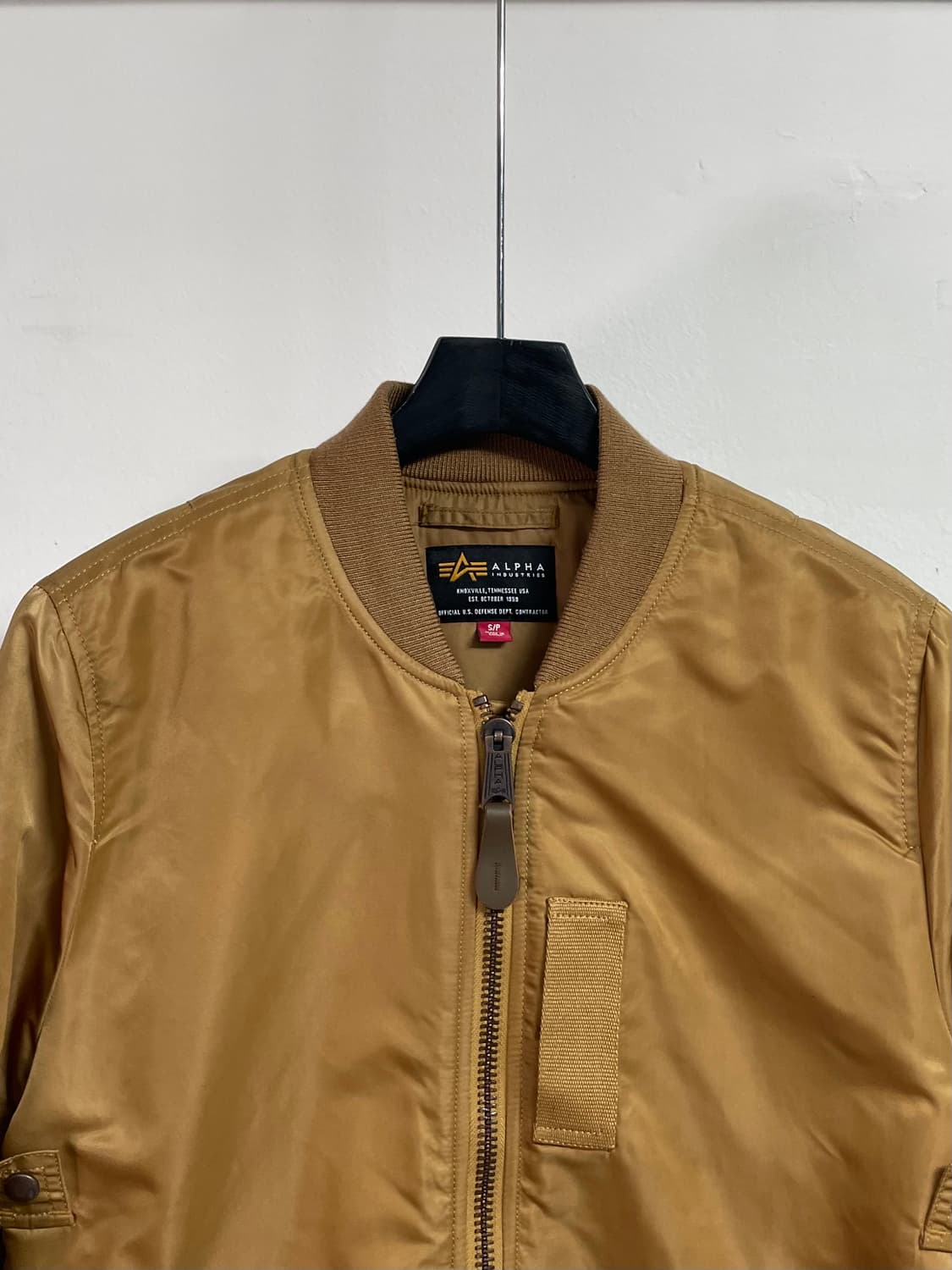 알파인더스트리 베이지 MA-1 항공점퍼 (on.509) 상품이미지2