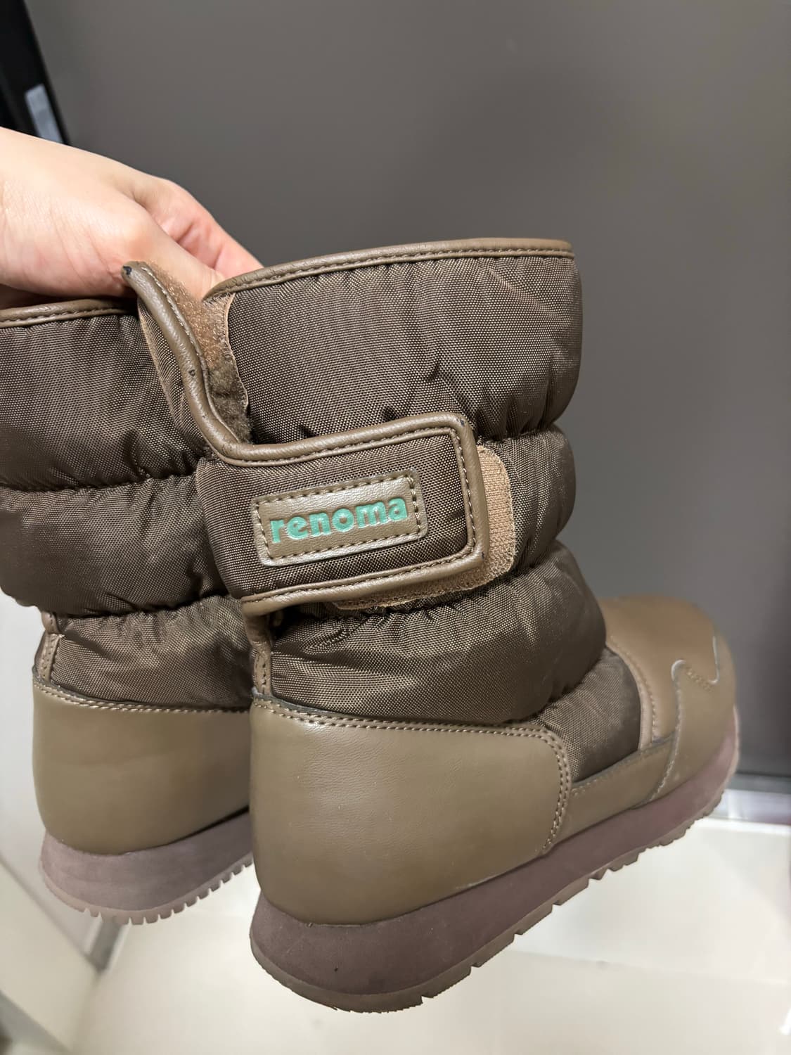 레노마 방한 털 부츠 235 상품이미지4