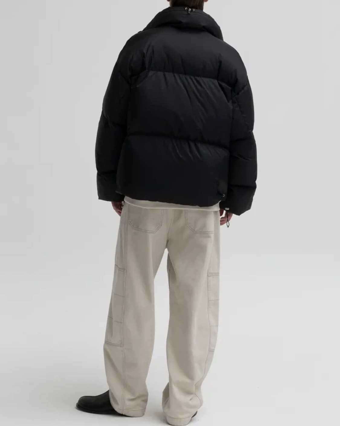 [M] 인사일런스 드로스트링 립스탑 구스 다운 자켓 상품이미지1