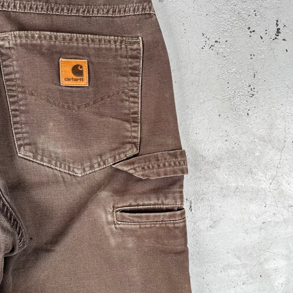 칼하트 다크브라운 카펜터 팬츠 B159DKB 상품이미지7