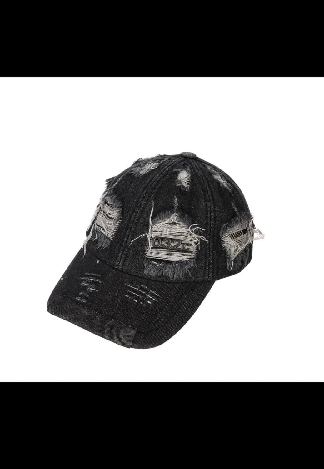 032c 해시드 데미지 볼캡 상품이미지1