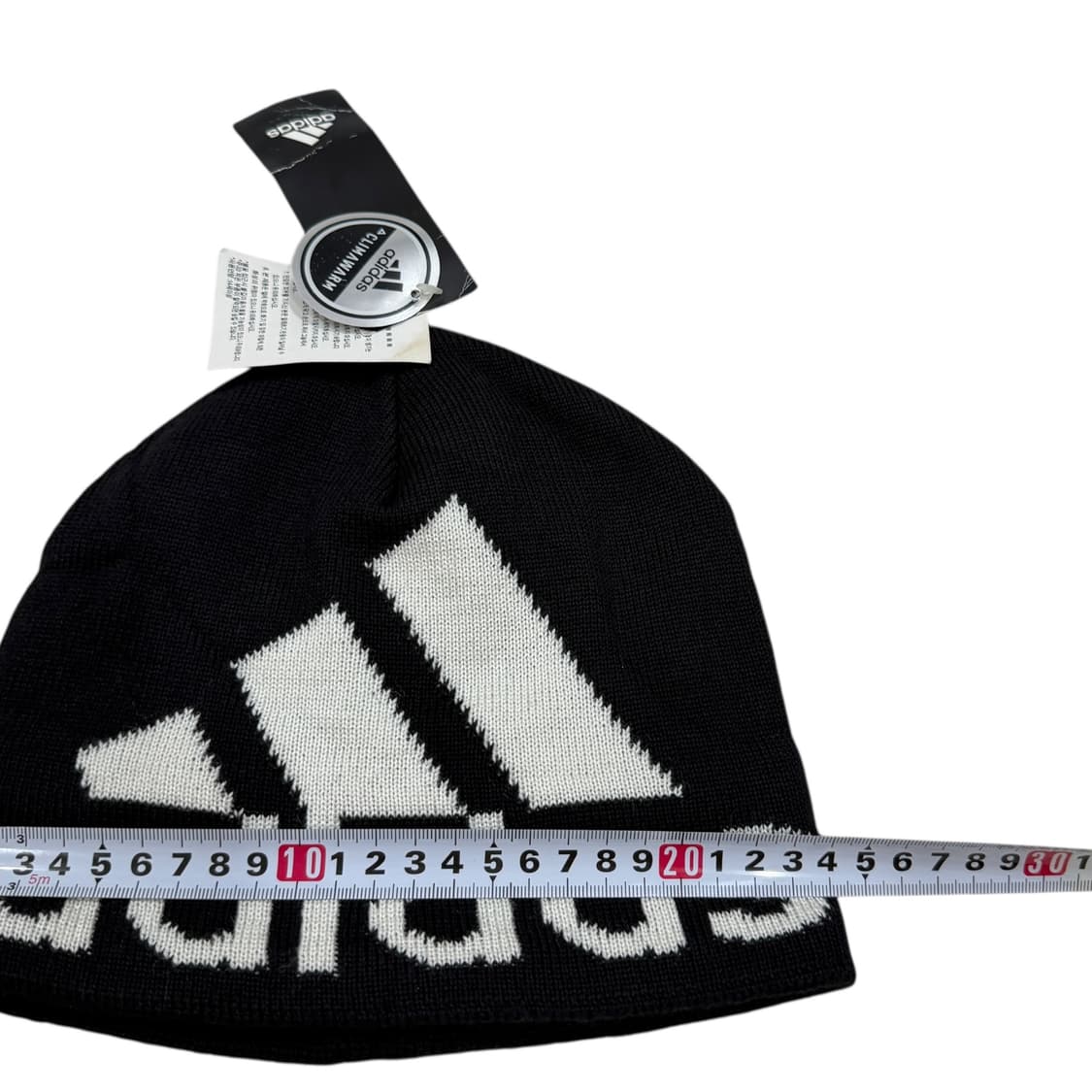 아디다스 빅로고 비니 모자 블랙 상품이미지7