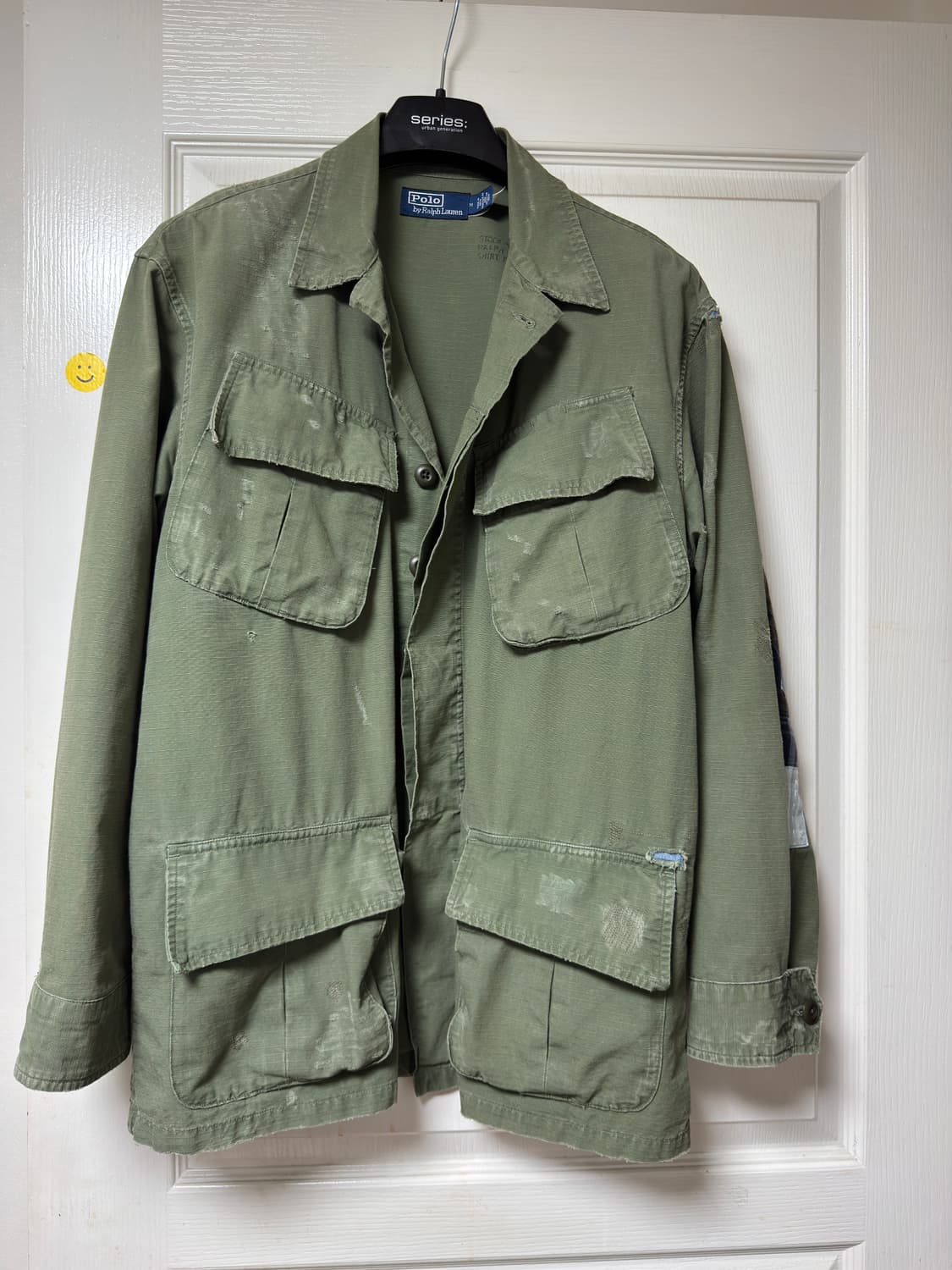 폴로 패치워크 정글 퍼티그 자켓 M 상품이미지3