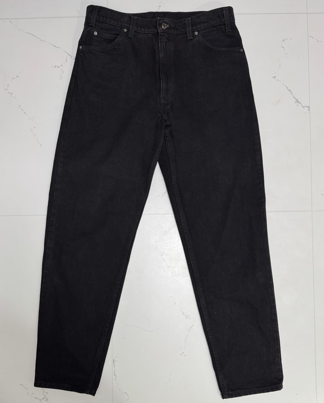 [오렌지탭] 90s 리바이스 550 블랙진 흑청 (36x32) 상품이미지1