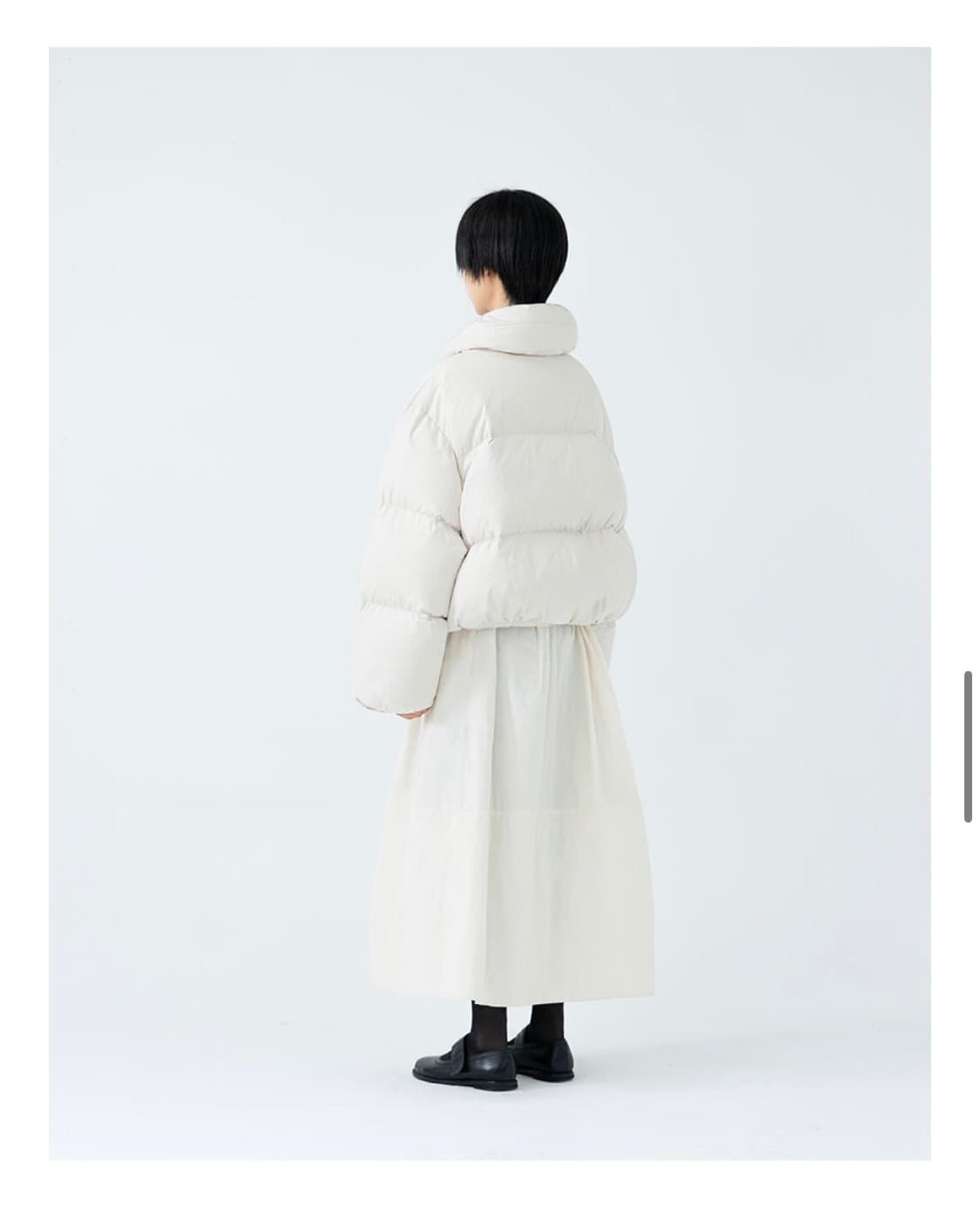 유노이아 flap pocket goose down jumper 상품이미지3