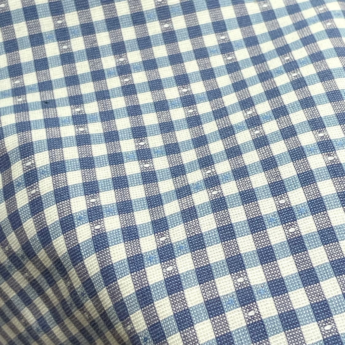 루이까또즈 블루 시어서커 반팔 셔츠 남성105 상품이미지7