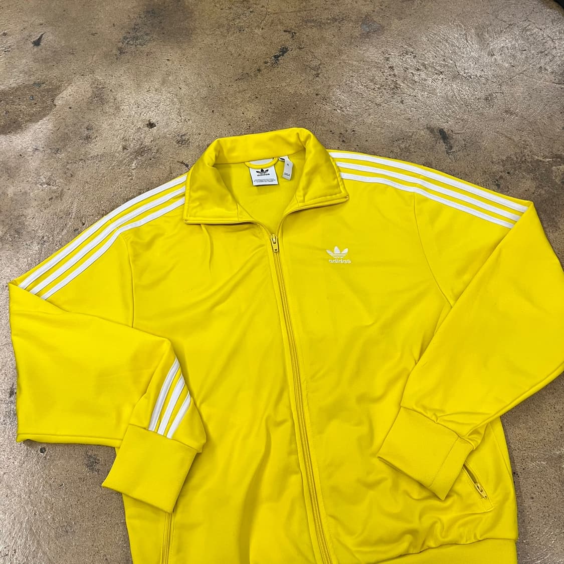 아디다스 옐로우 파이어버드 져지 트랙탑 상품이미지1