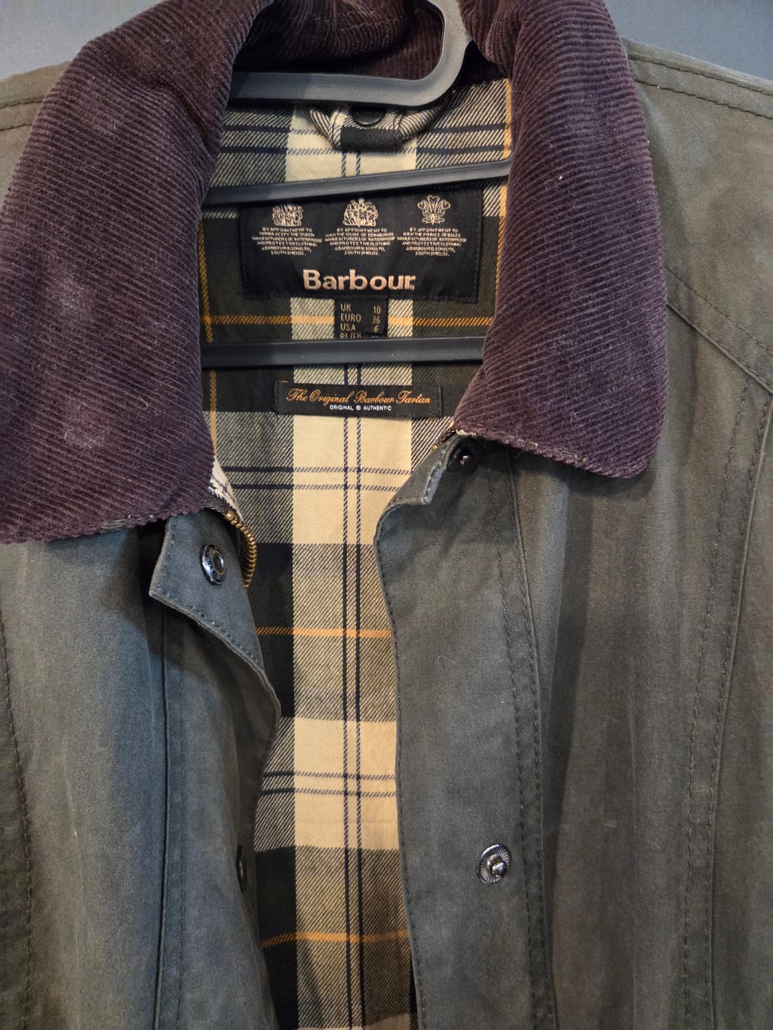 바버 왁스자켕 상품이미지3