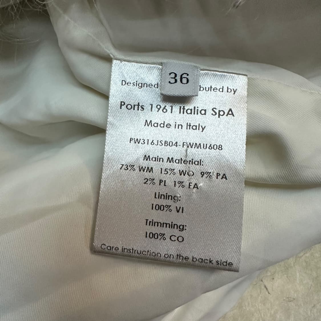 포츠1961 모헤어 자켓 상품이미지7