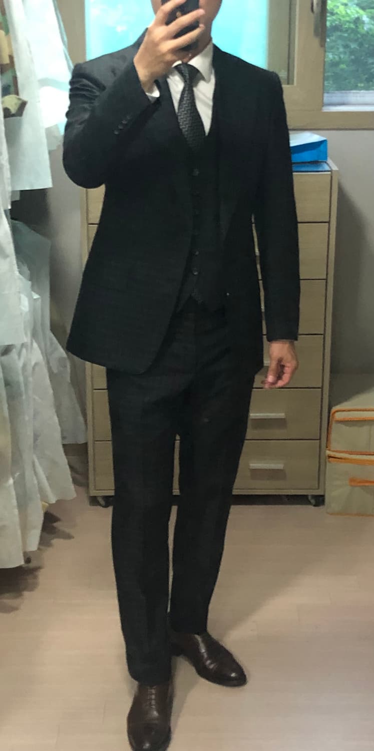 톰포드 체크수트 (3피스, 48R) 상품이미지10