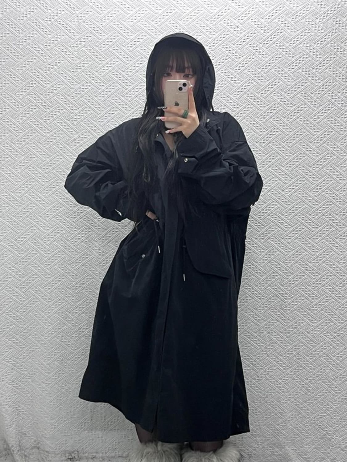 파르티멘토 빈티지 캐주얼 헌팅 롱 야상 자켓 L C10335 상품이미지2