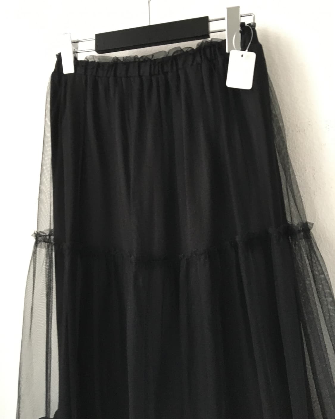 Frill layer point sha long skirt 상품이미지2