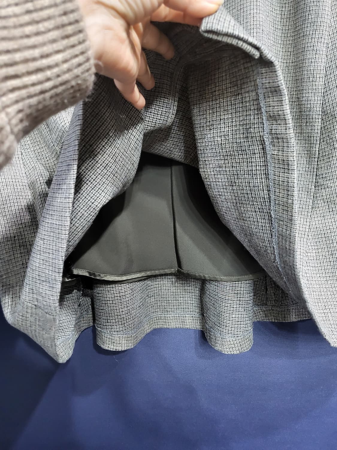 에셀리아 핀턱 밴드 스커트 상품이미지5