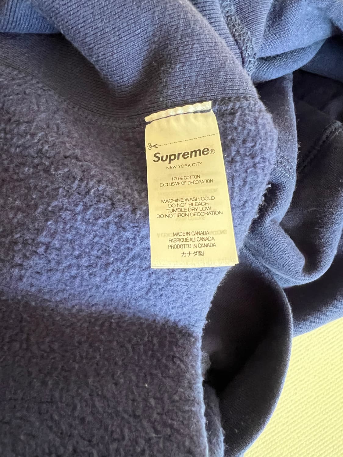 슈프림 박스로고 후드 워시 네이비 라지 판매 합니다ㅏㅐ 상품이미지5