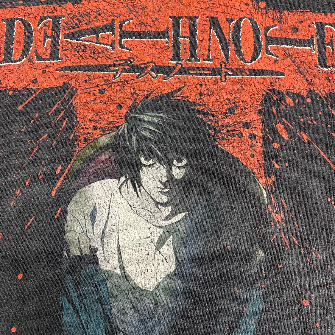 데스노트 00s 빈티지 애니메이션 티셔츠 상품이미지6