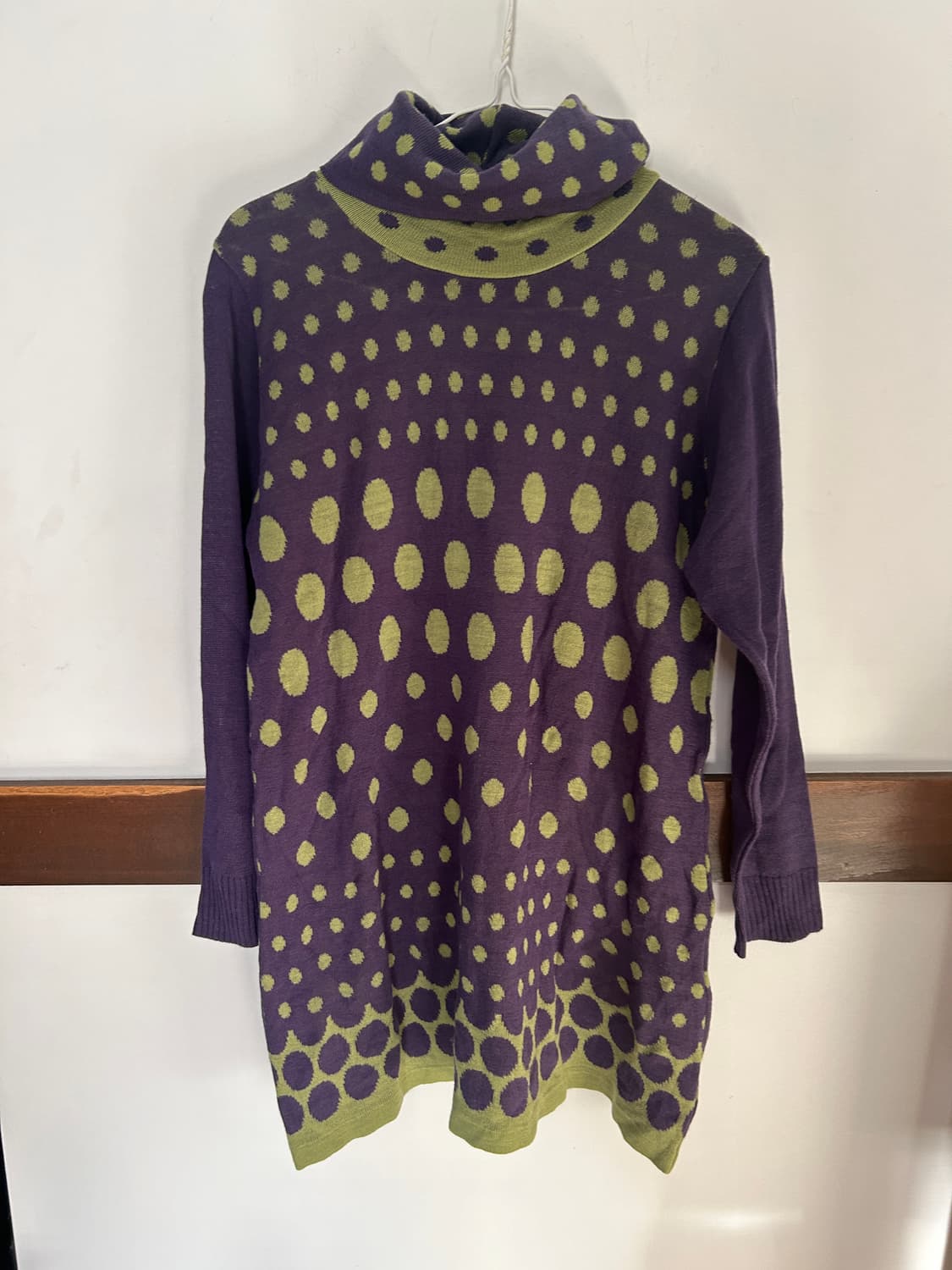 땡땡이 니트 상품이미지1