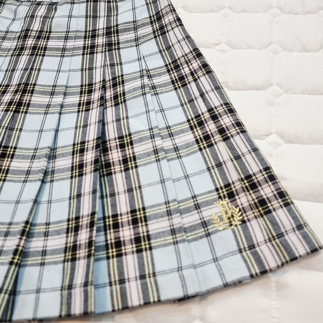 체크 플리츠 스커트 상품이미지2