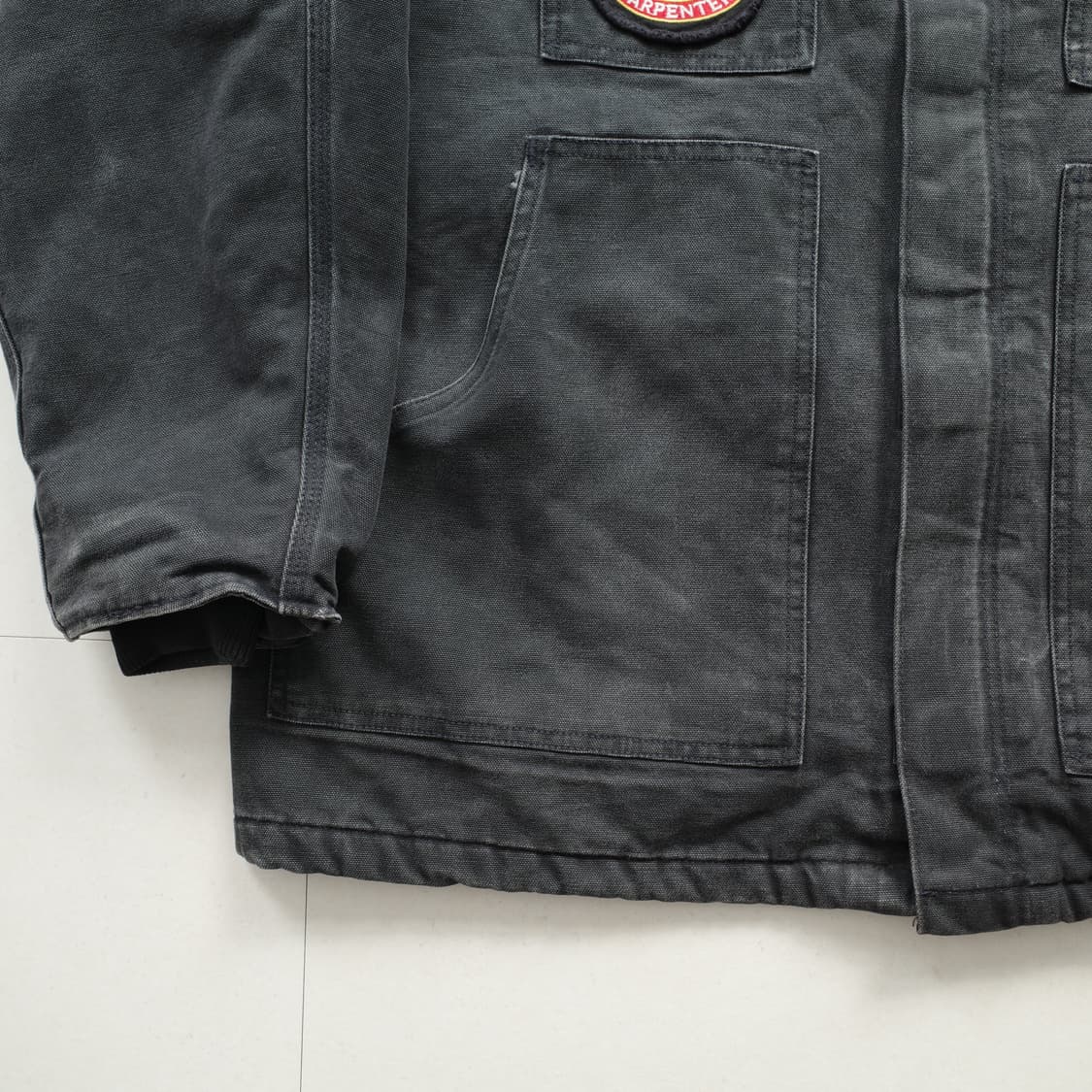 90s 칼하트 C04 BLK 초어 자켓 MADE IN USA 상품이미지4