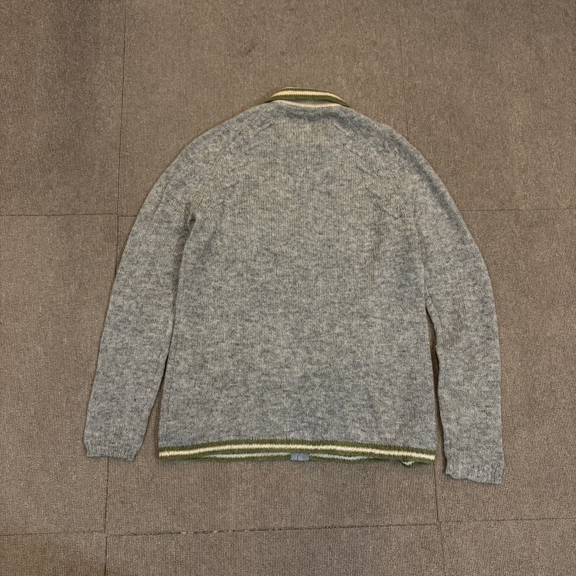 junko shimada japan 준코 시마다 울 니트 집업 상품이미지3