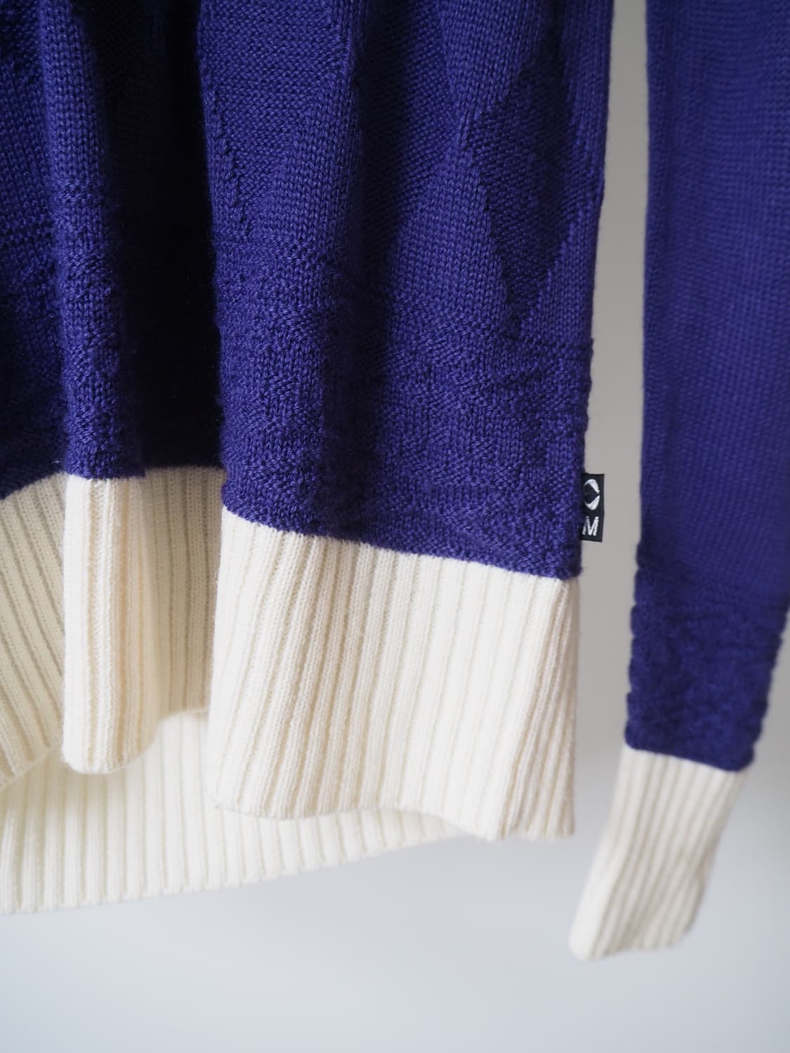 MORGAN HOMME argyle knit  상품이미지3