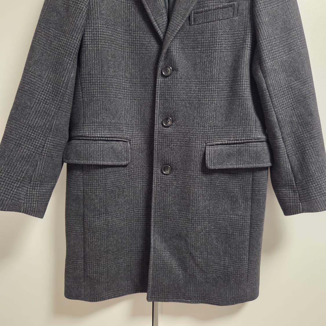 United Arrows 메리노 울 롱코트 M(95) 상품이미지3