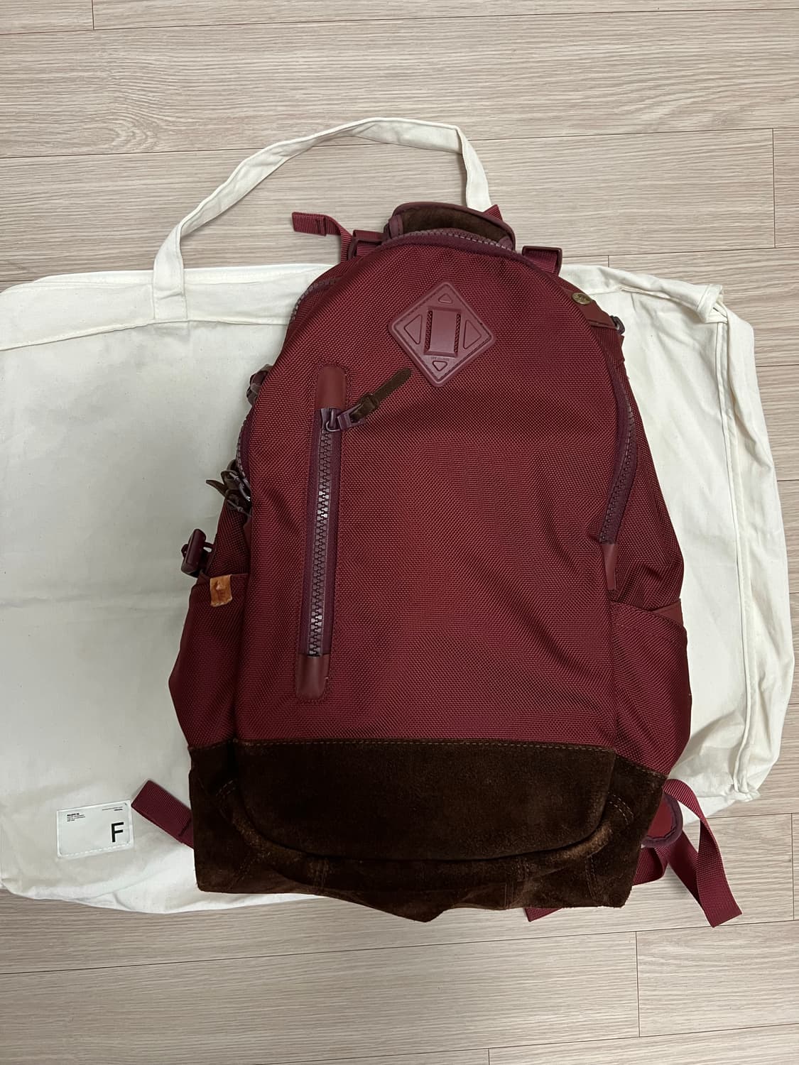 비즈빔 발리스틱 버건디 백팩 20L 상품이미지1