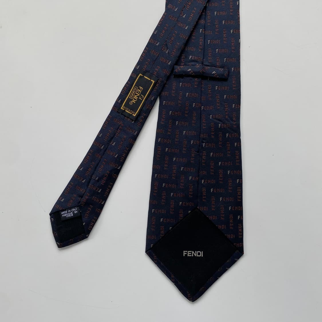 FENDI 펜디 영문모노그램 정품 명품넥타이 상품이미지3