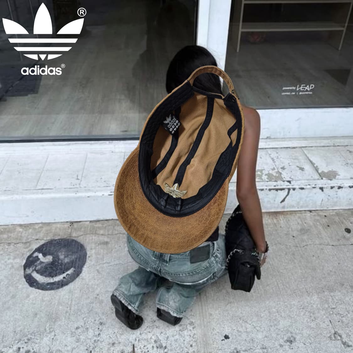 ADIDAS 2000s camel logo Cap 상품이미지2