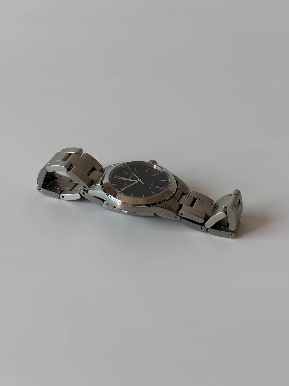 1990s Black Dial Silver Ladies Quartz  상품이미지5
