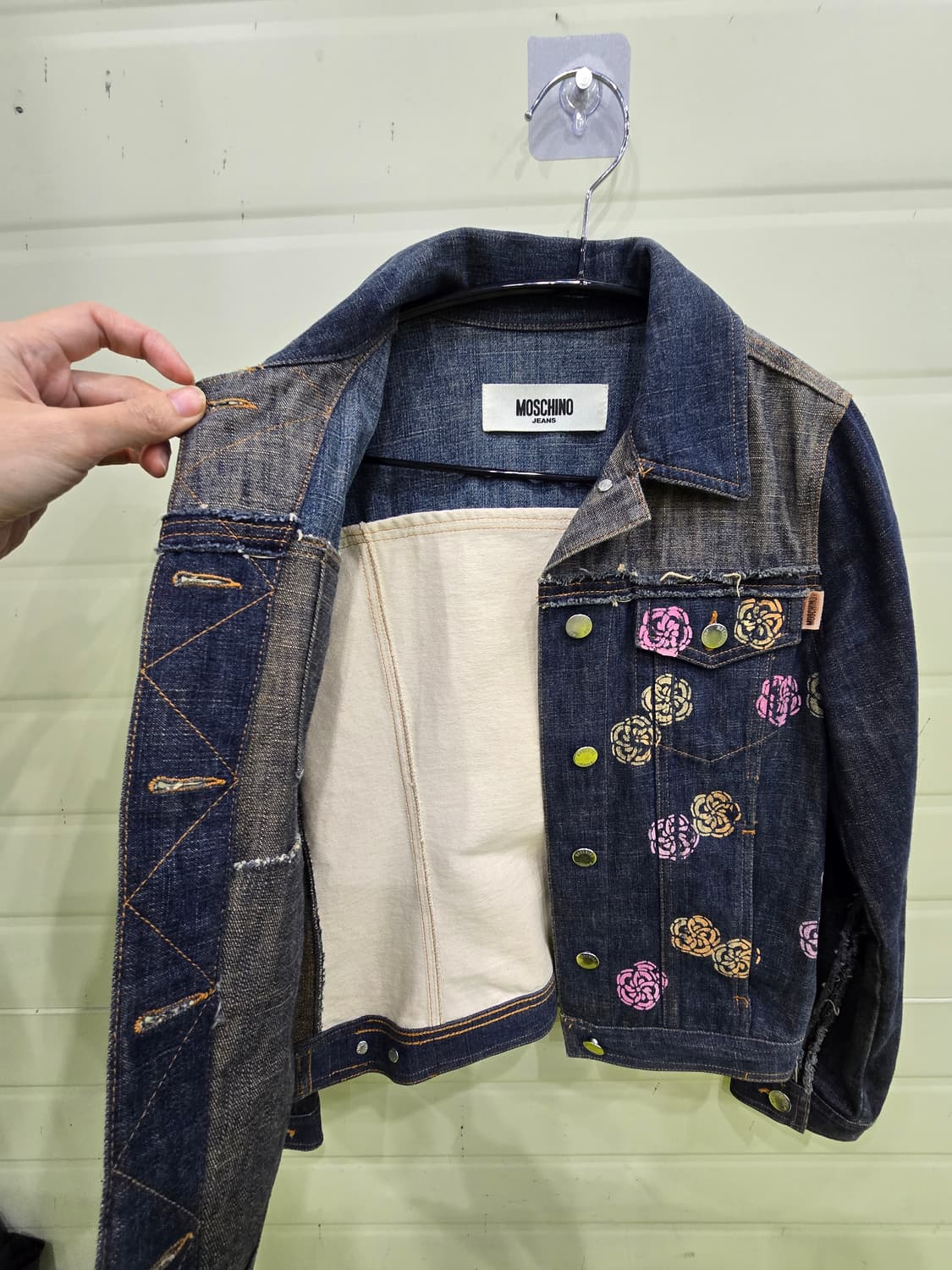 모스키노 플라워 프린팅 데님 자켓 상품이미지10