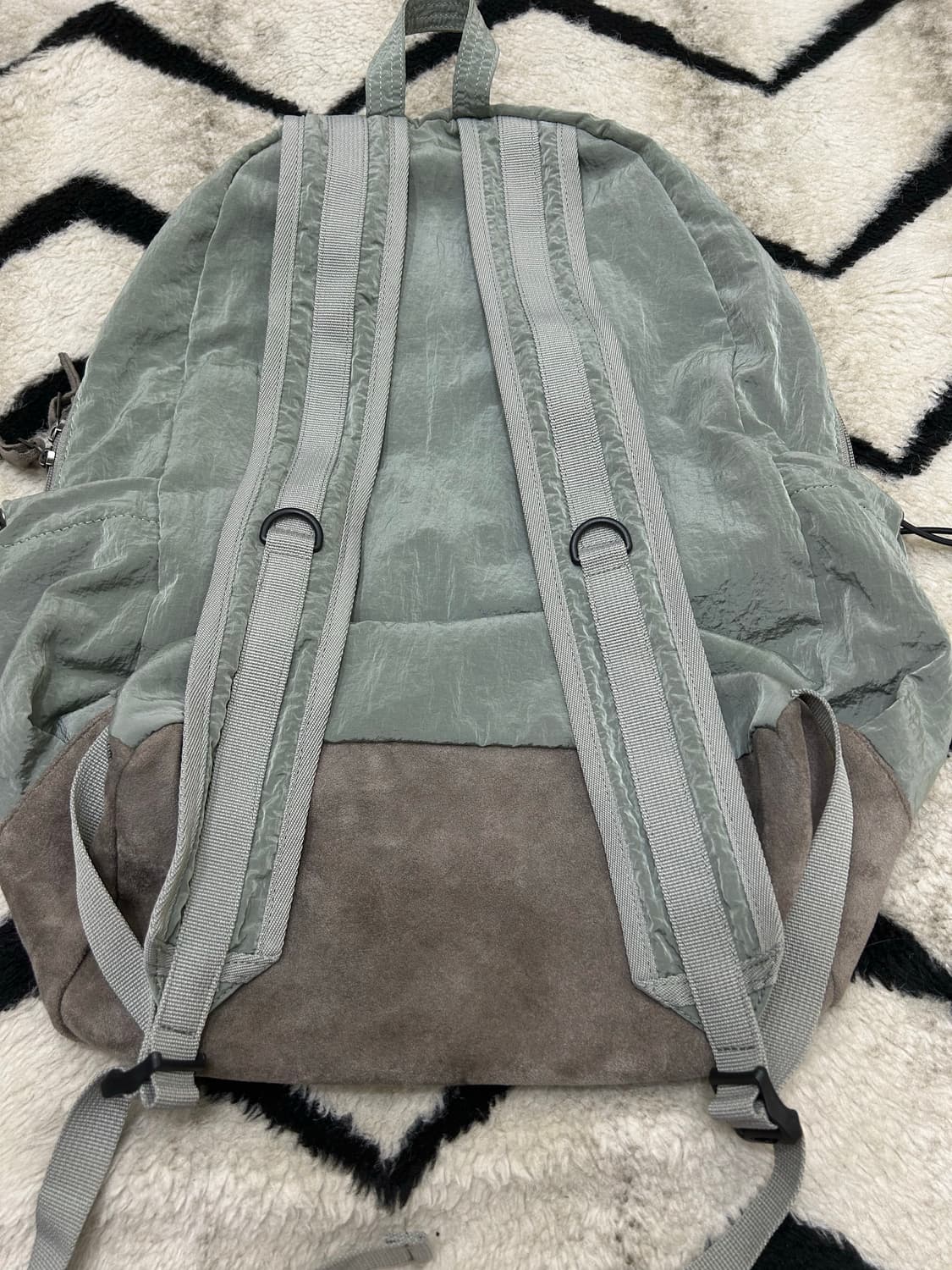 스컬프터 올드스쿨 나일론 백팩/세이지그린 상품이미지3