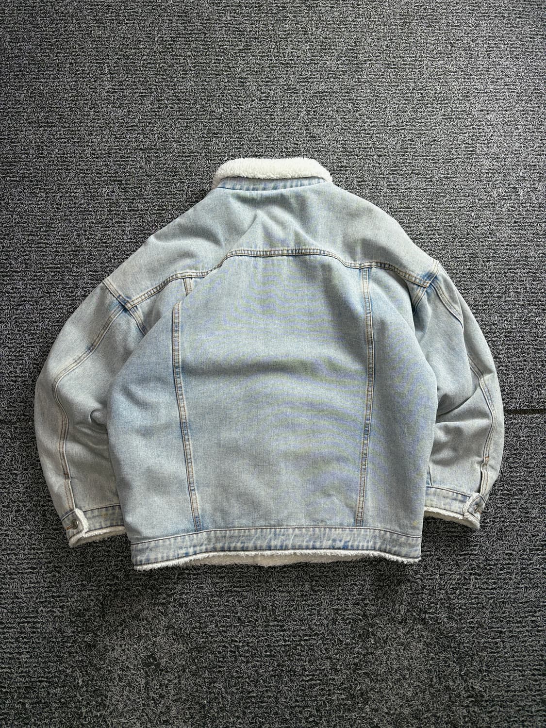 세인트 페인 보아 데님 쉐르파 자켓 2672 상품이미지5