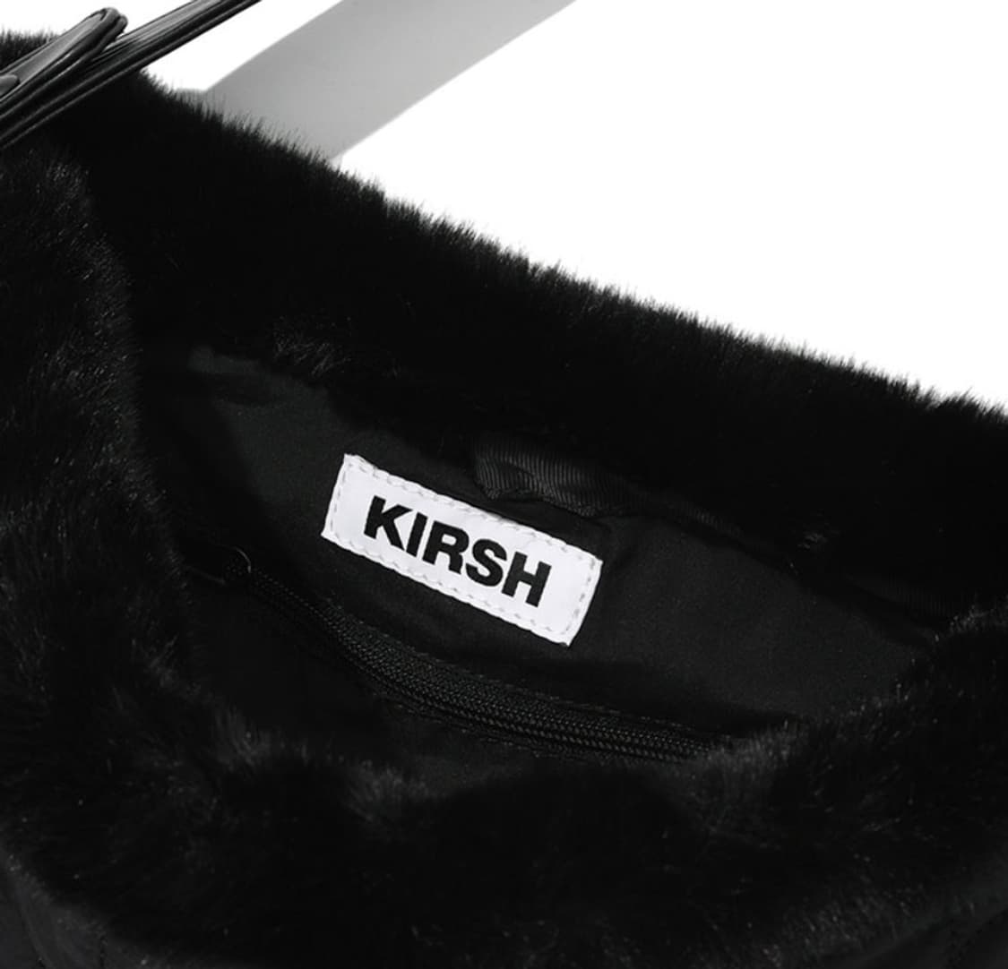 키르시 체리 퀼팅 퍼 핸드백 새제품 상품이미지4