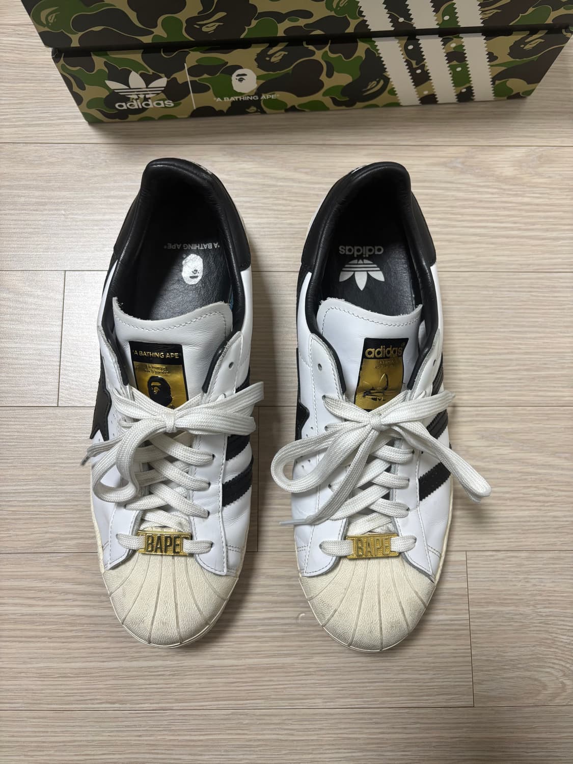 (265) 아디다스 베이프 슈퍼스타 상품이미지3