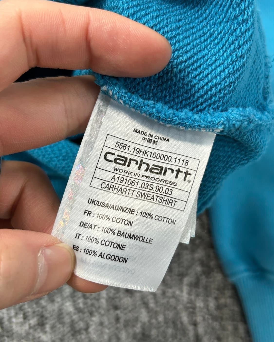 칼하트 wip 스웨트셔츠  상품이미지8