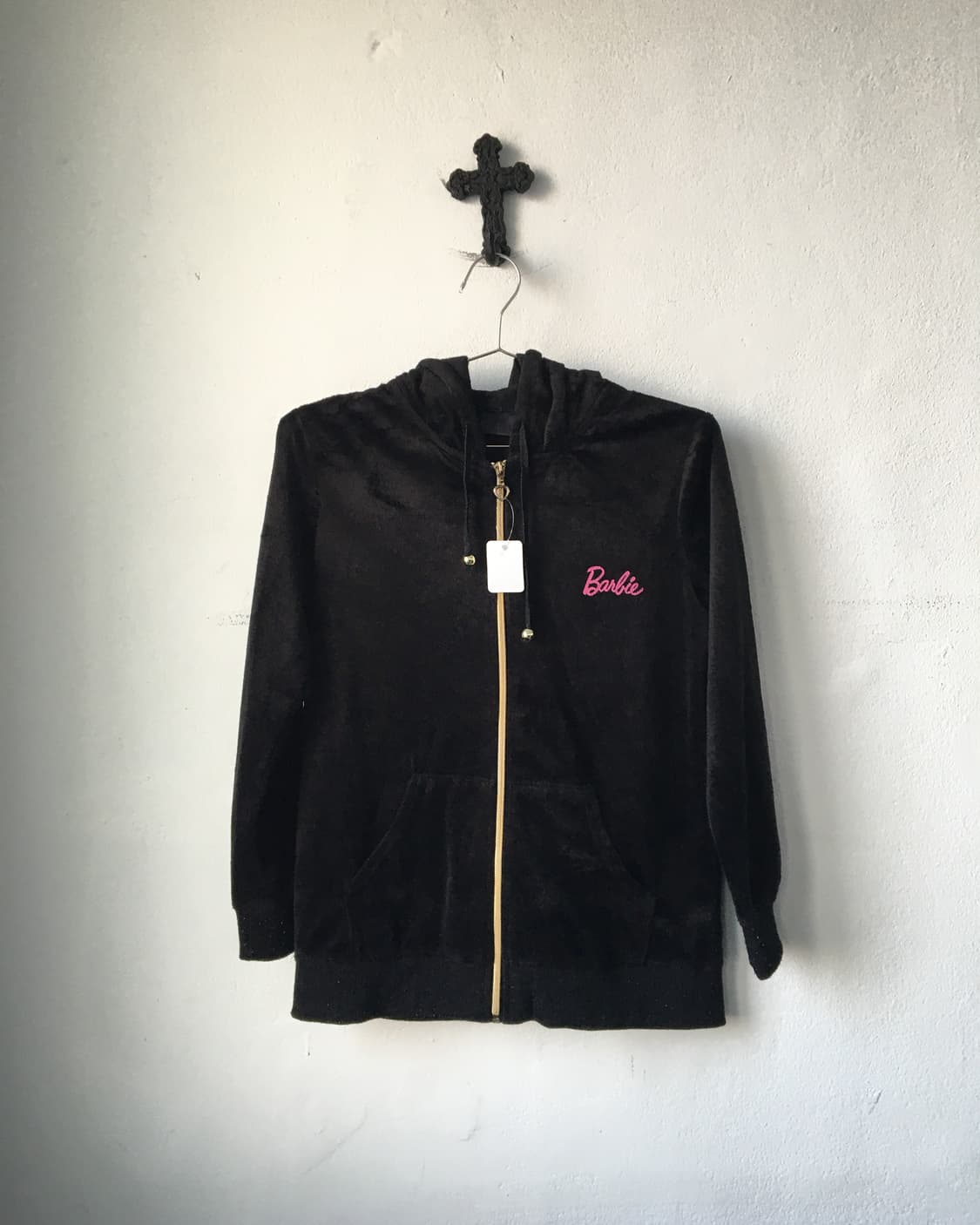 Velvet hood zip up 상품이미지2