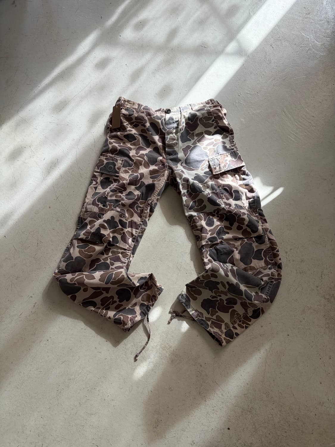 윈체스터 덕 카모 빈티지 카고팬츠 34 상품이미지9