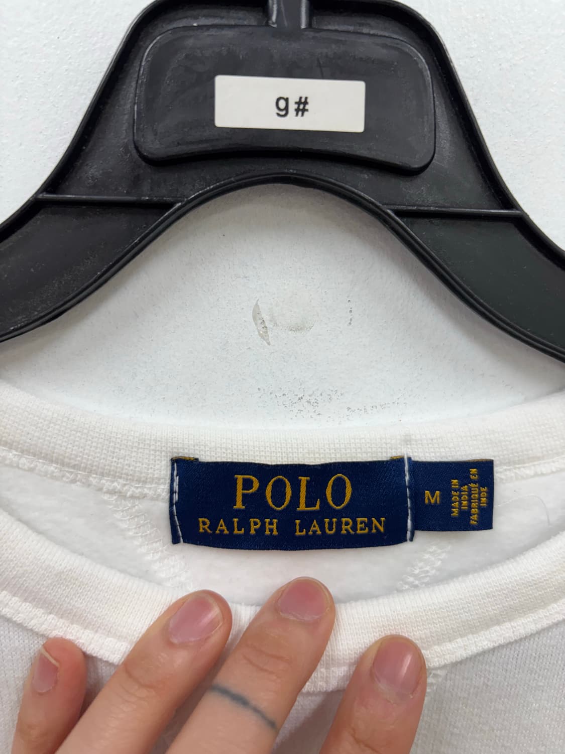 폴로랄프로렌 기모 맨투맨 상품이미지5