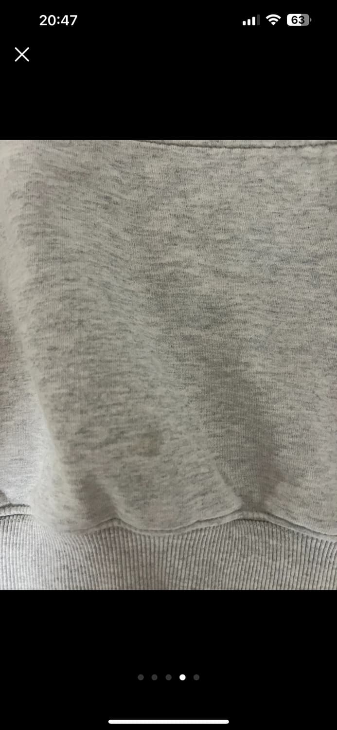 스투시 8볼 후드티 XL 애쉬 헤더 상품이미지4