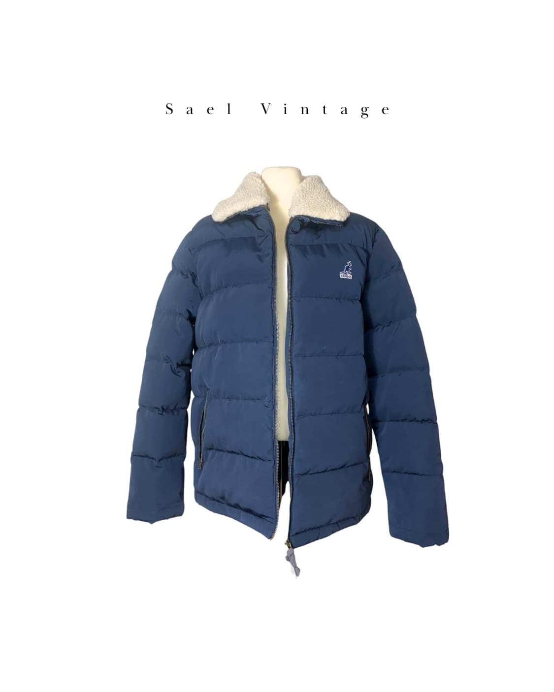 캉골 울 쇼트 점퍼 구스다운 (털 탈부착 가능) 상품이미지2