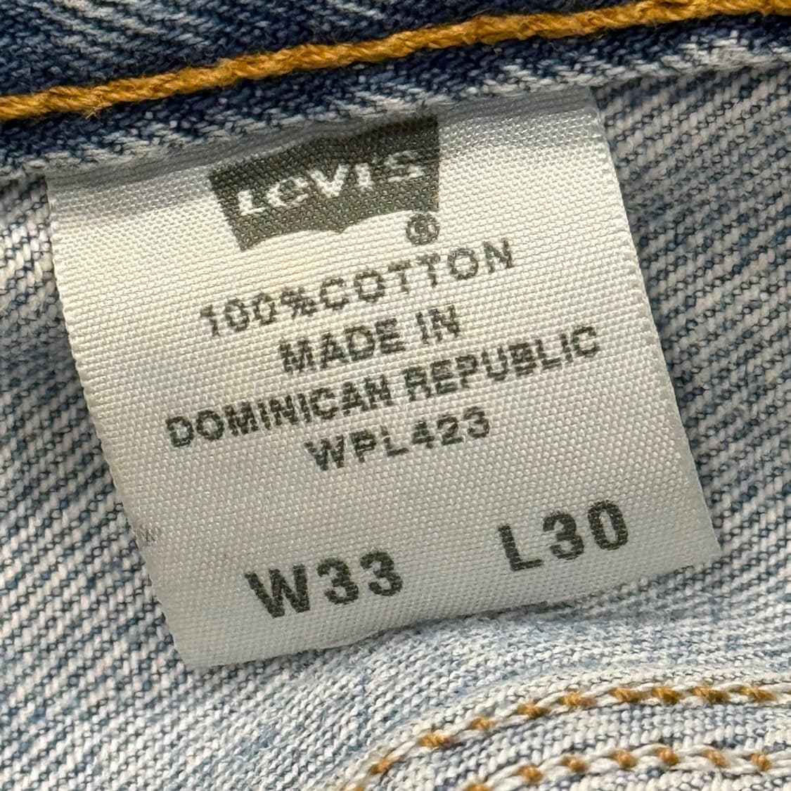 리바이스 501 00s Y2K levis 빈티지 구제 청바지 연청 워싱 상품이미지7