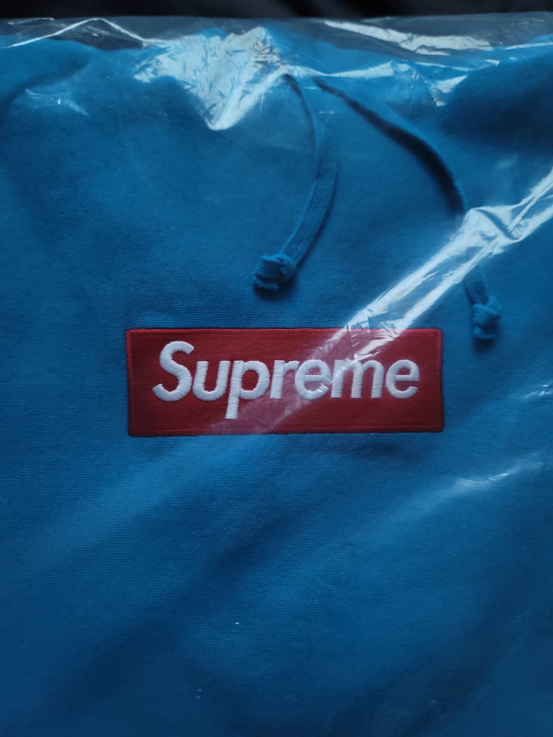 [XL]슈프림 25FW 박스로고 후드 시안 / 하빨 상품이미지7