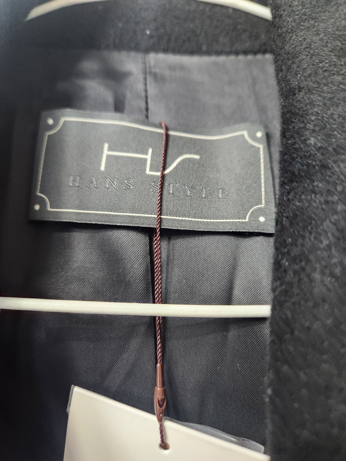 새제품 한스스타일 캐시 블렌드 더플코트 상품이미지9