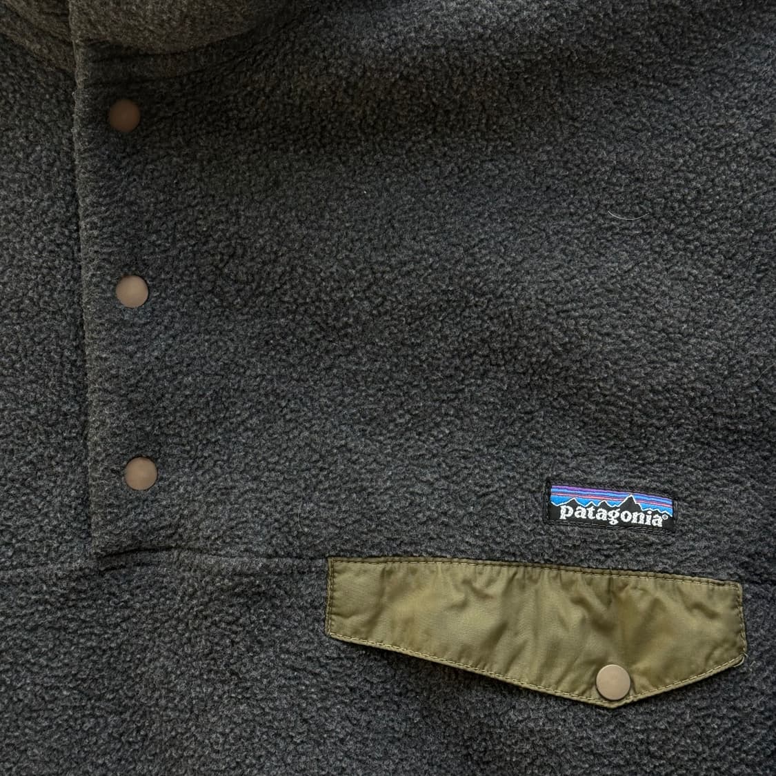 90s Made in Mexico 파타고니아 신칠라 그레이 상품이미지5