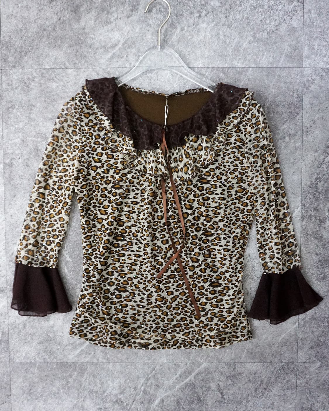 Leopard Blouse 상품이미지1