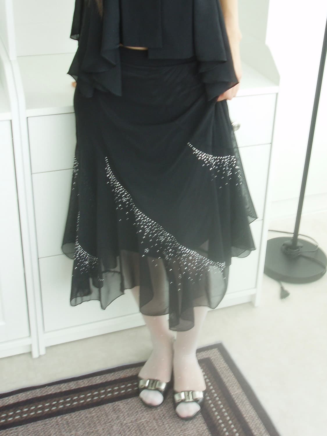 Shine milky way skirt 상품이미지2