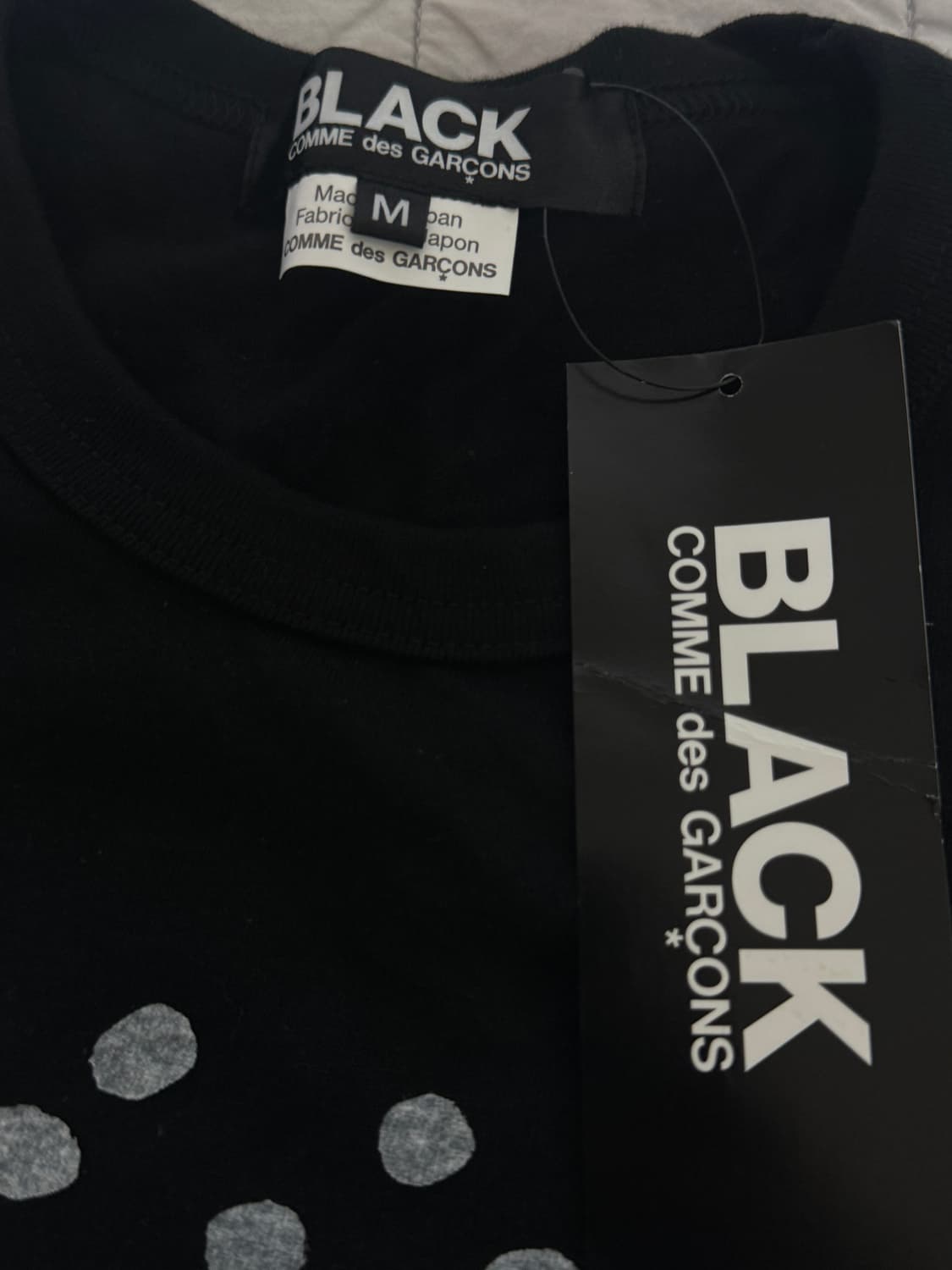 Comme des Garçons black T-shirt 상품이미지2