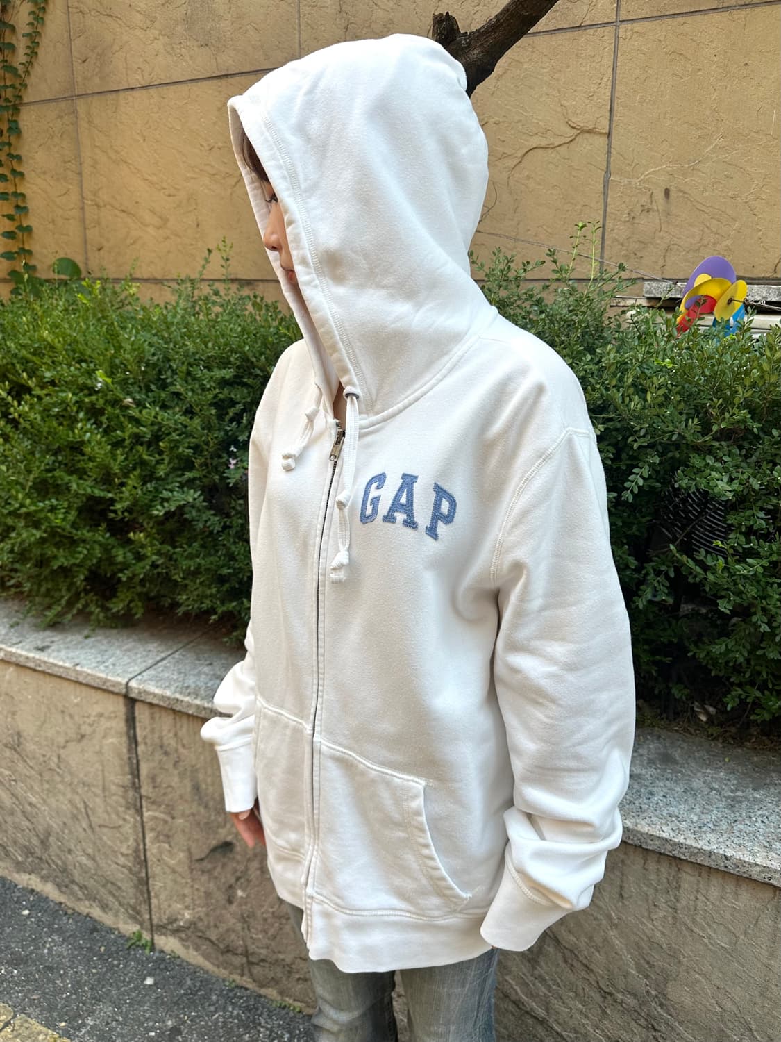 Gap 갭 데님 성조기 후드집업 상품이미지2